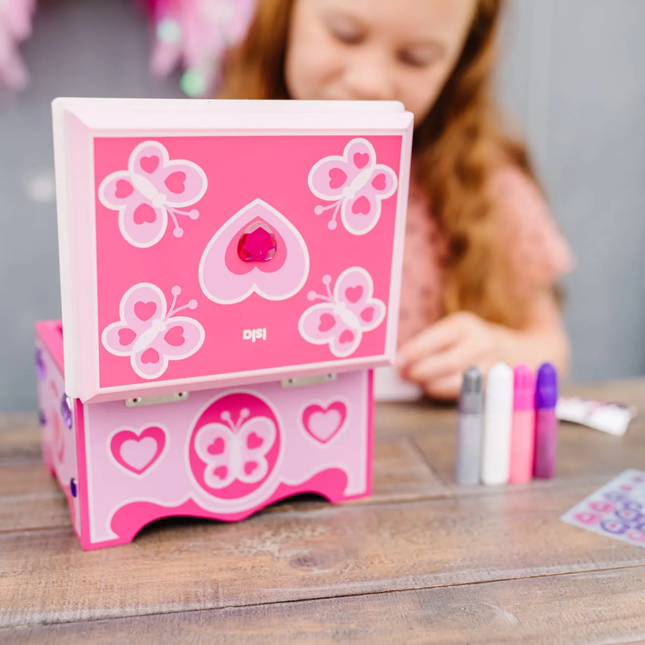 Melissa & Doug Created by Me! Sieradendoos Knutselset Houten