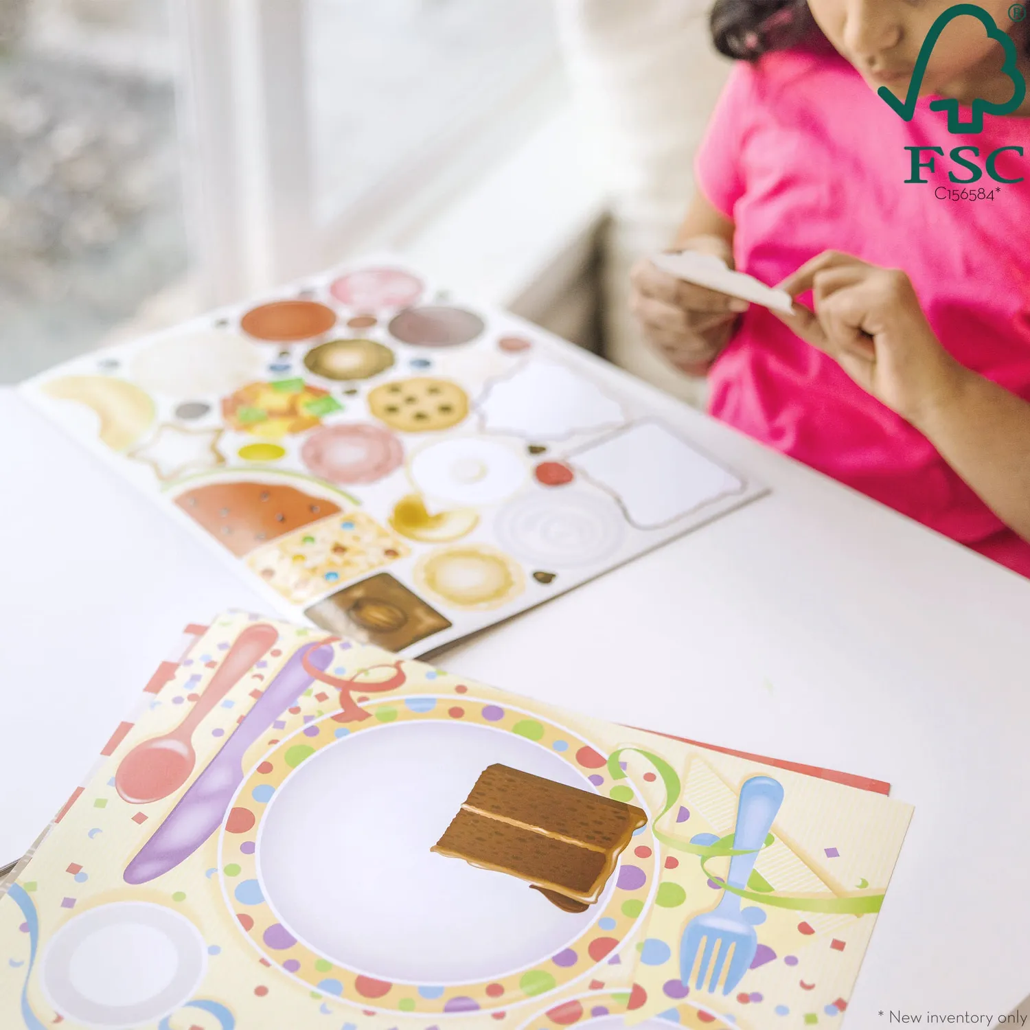 Melissa & Doug Make-a-Meal stickerboek eten 225 stickers