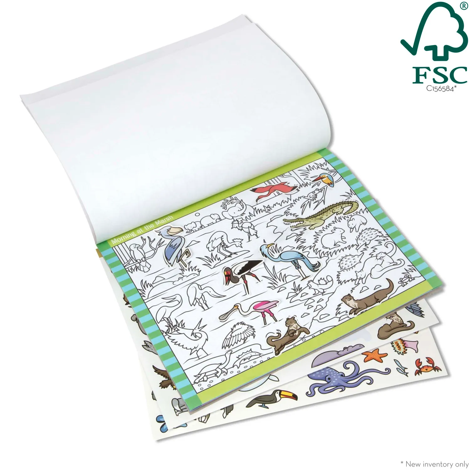Melissa & Doug Seek & Find Animals stickerboek dieren 400 stickers