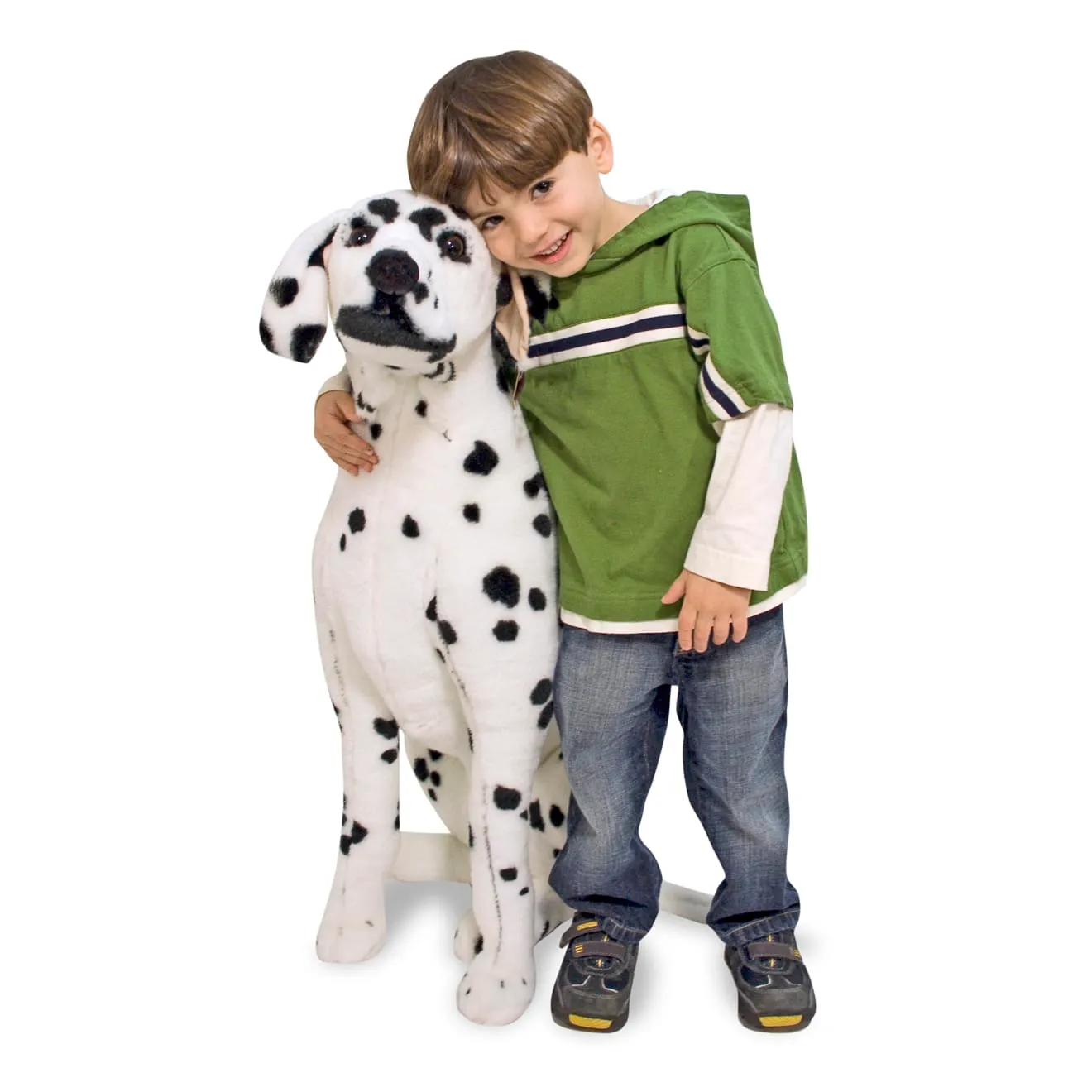 Melissa & Doug Dalmatiër Reuzenknuffel Groot Gevlekt