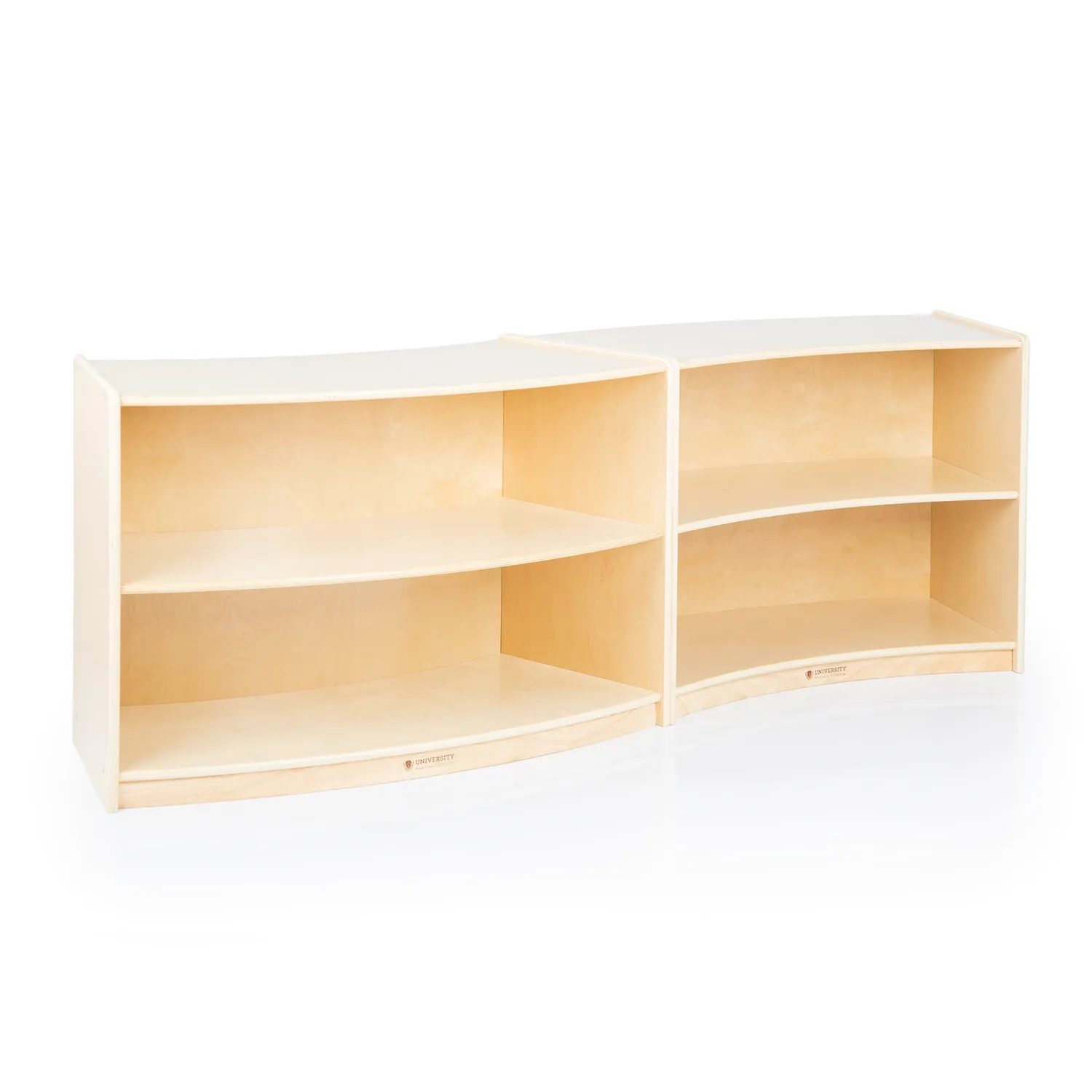 Guidecraft 2-Shelf Left Curved Storage opbergkast 61 cm berken