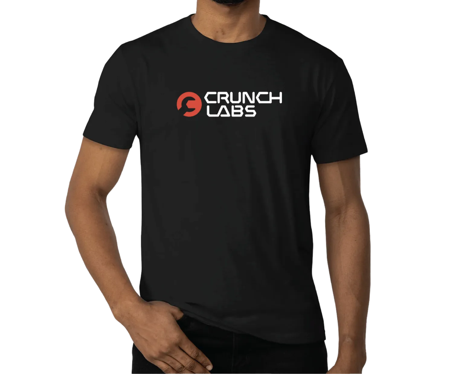 Mark Rober CrunchLabs Logo T-shirt zwart