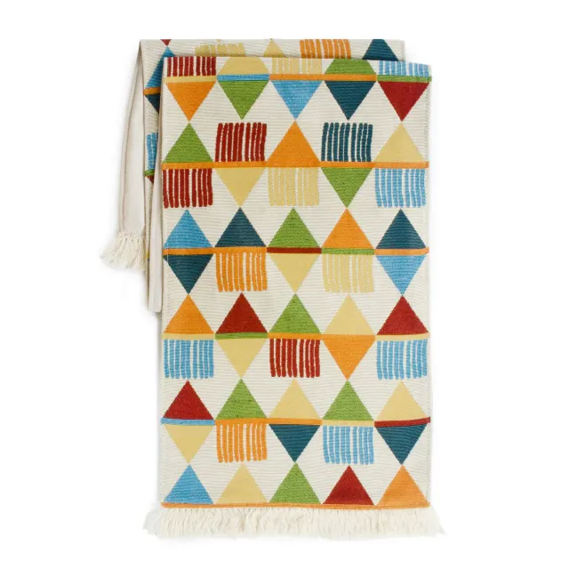 Guidecraft Vivid Primary tafelloper 163x33 cm kleurrijk