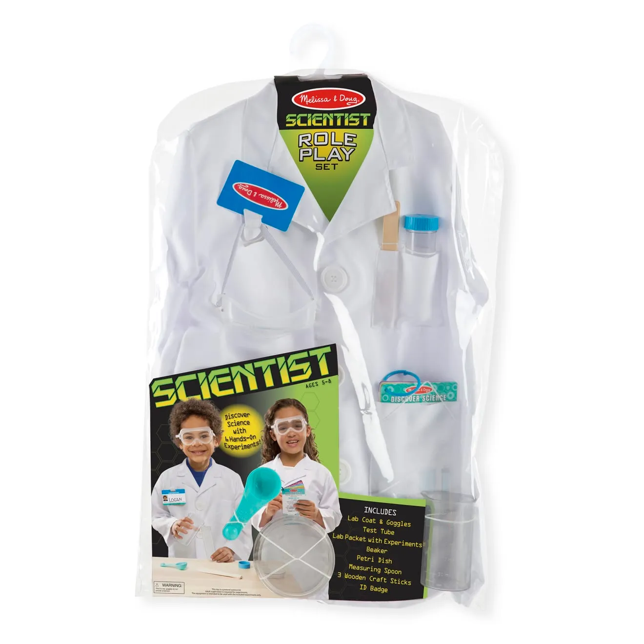 Melissa & Doug Scientist verkleedset wetenschapper 5-8 jaar
