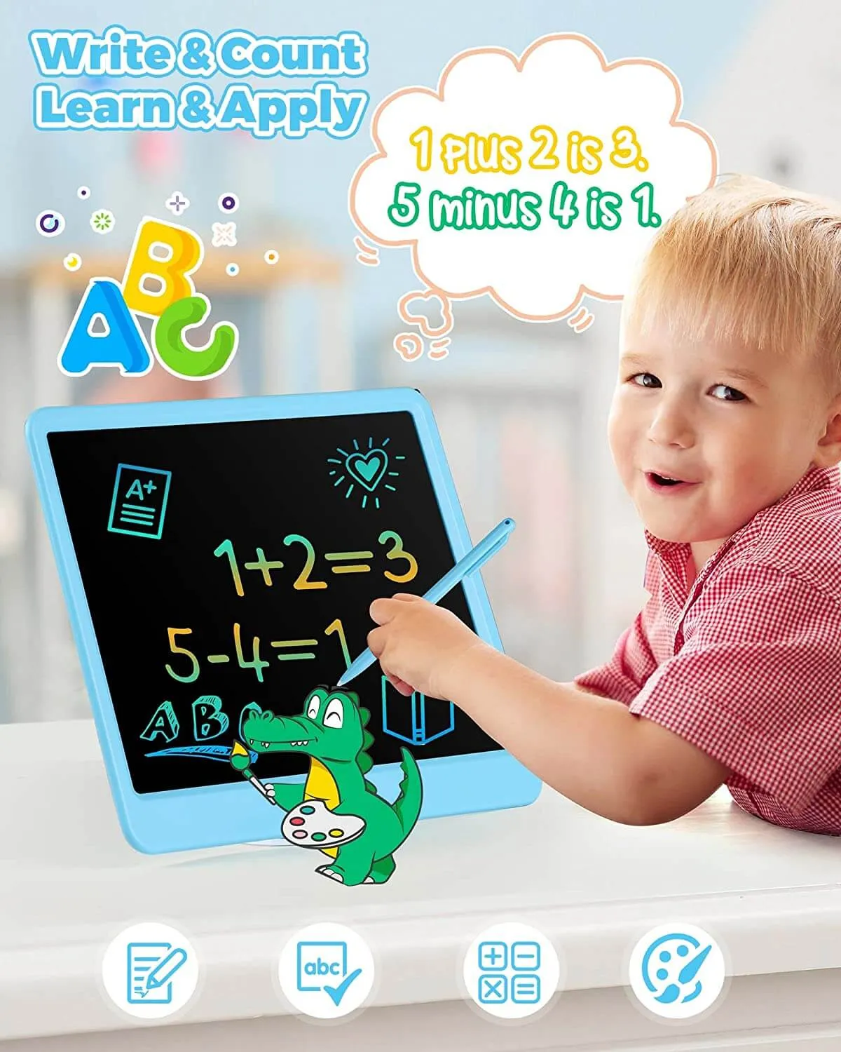 KOKODI LCD Writing Tablet tekentablet 12 inch blauw