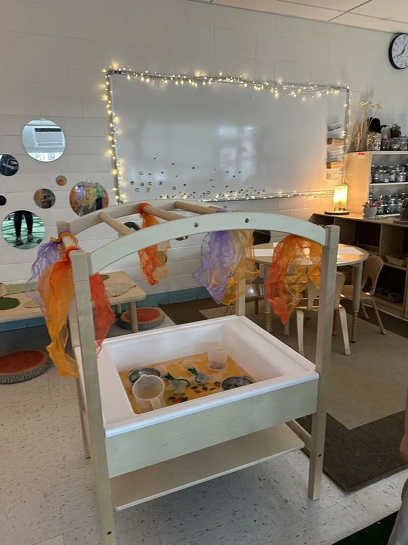 Guidecraft Sensory System zand- en watertafel met baldakijn