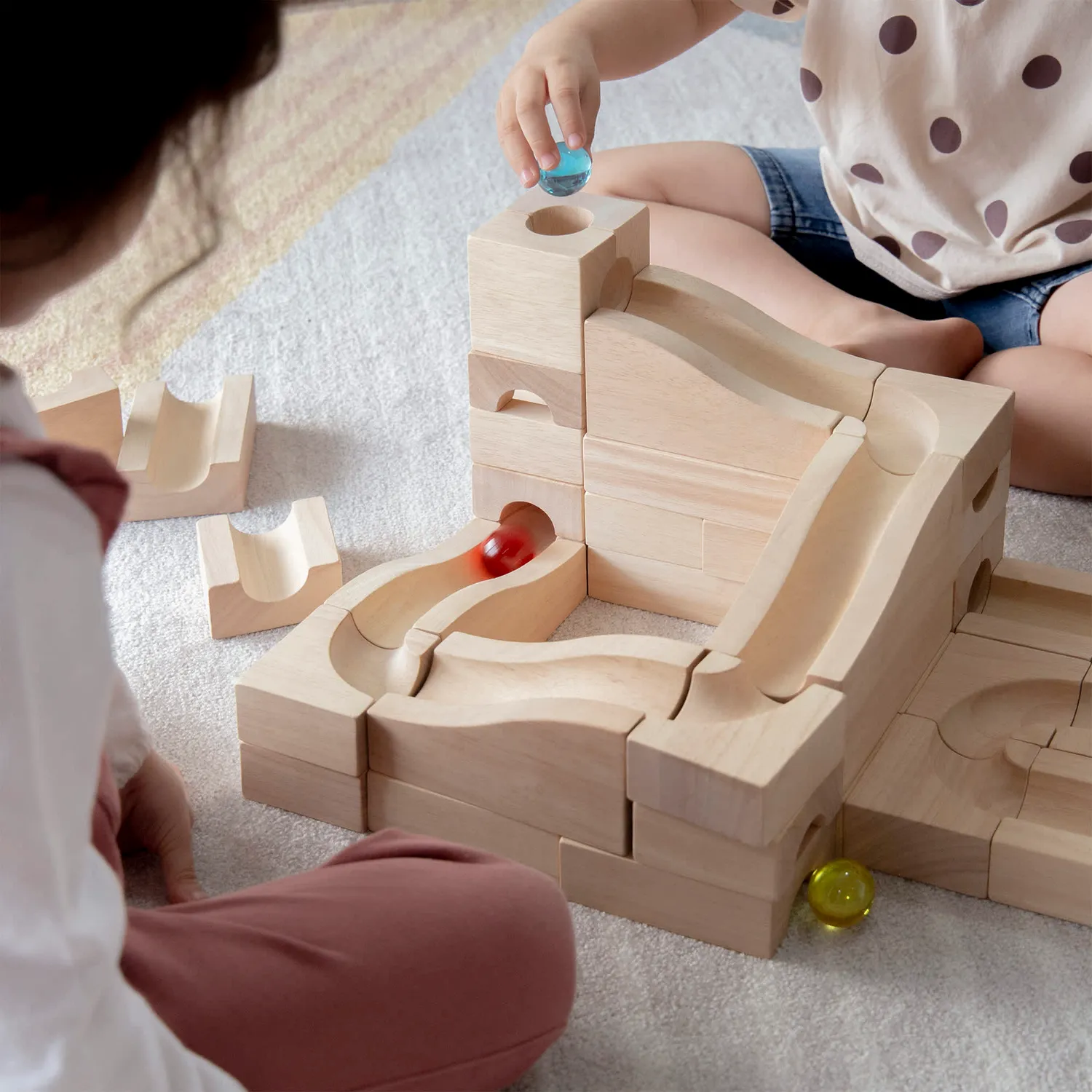 Guidecraft Unit Block Knikkerbaan 40-delig Hout STEM