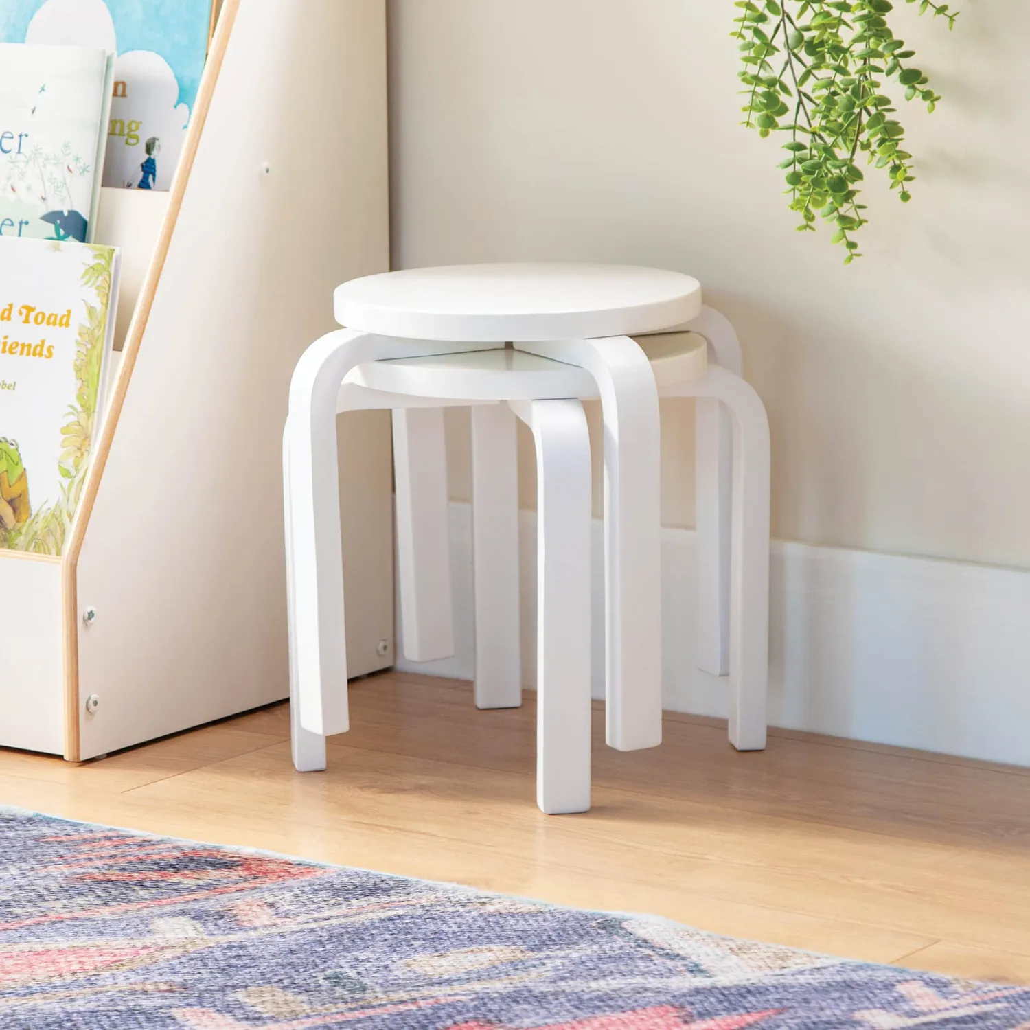 Guidecraft Nordic kinderkrukjes hout 2 stuks 12 inch