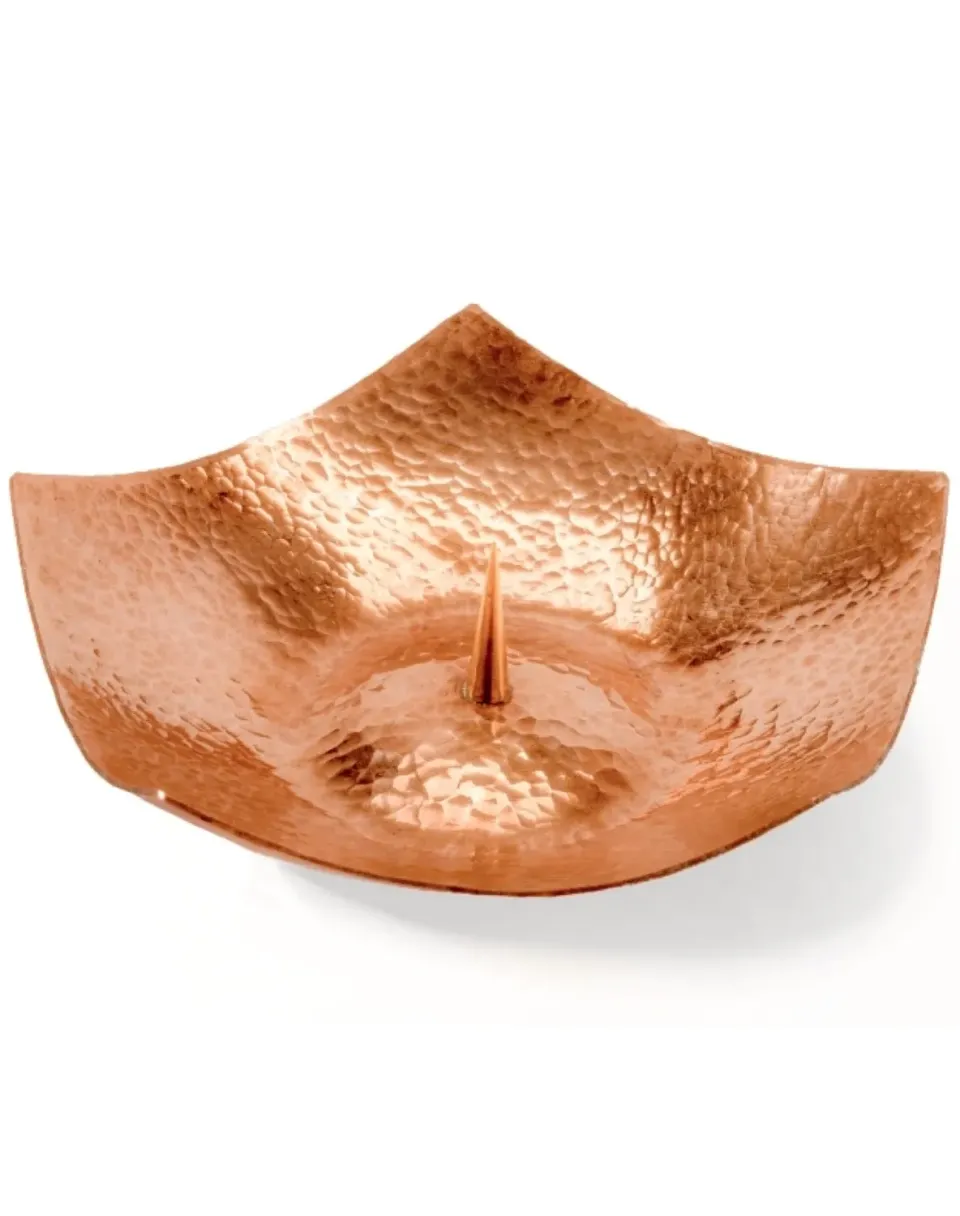 Ginger Fairy kaarshouder koper pentagon 10 cm