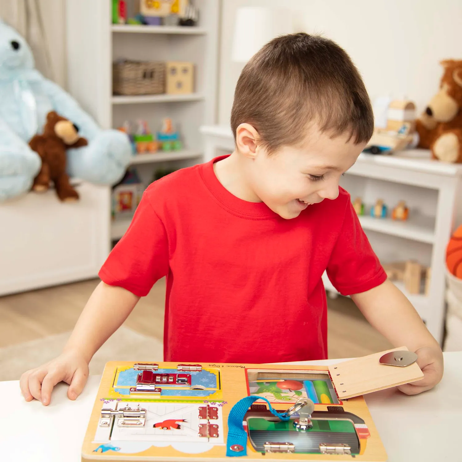 Melissa & Doug Locks & Latches houten speelbord