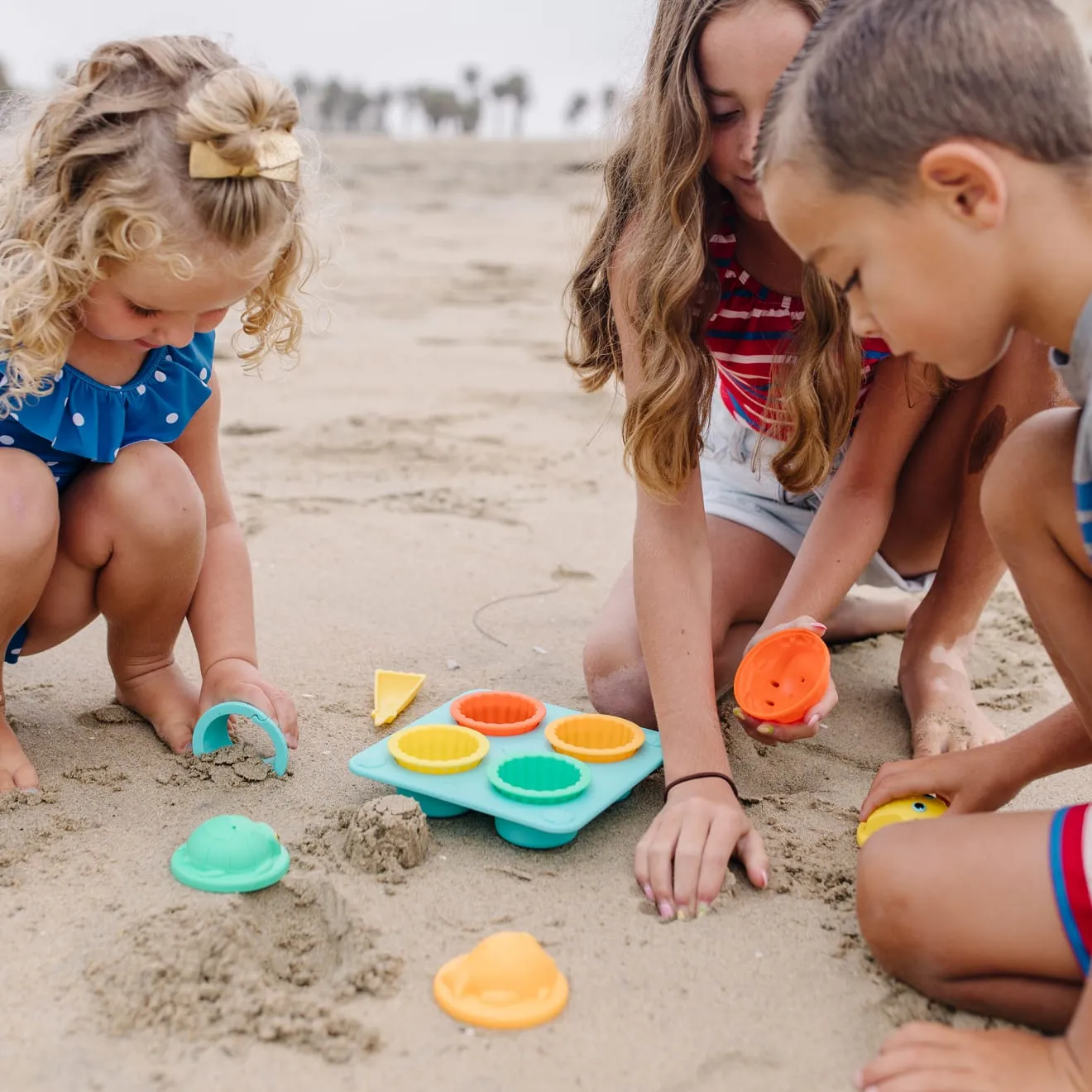 Melissa & Doug Seaside Sidekicks zandspeelgoed cupcake