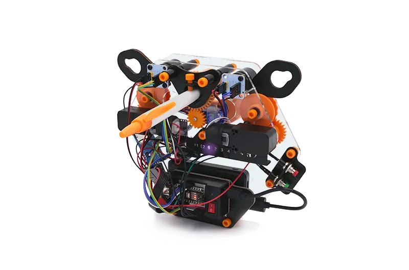 Mark Rober String Plotter bouwdoos encoders