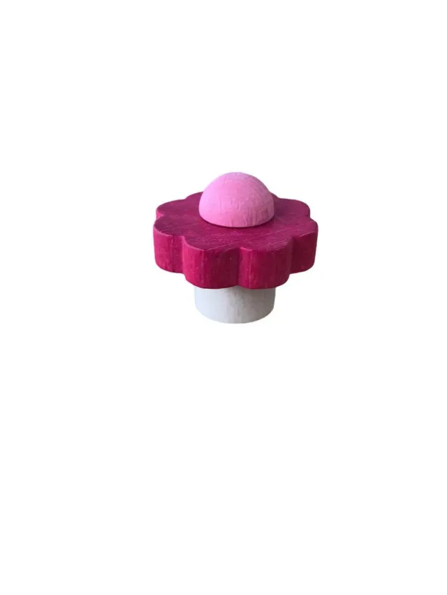 Ginger Fairy AHS Steker Bloem decoratie roze 3 cm