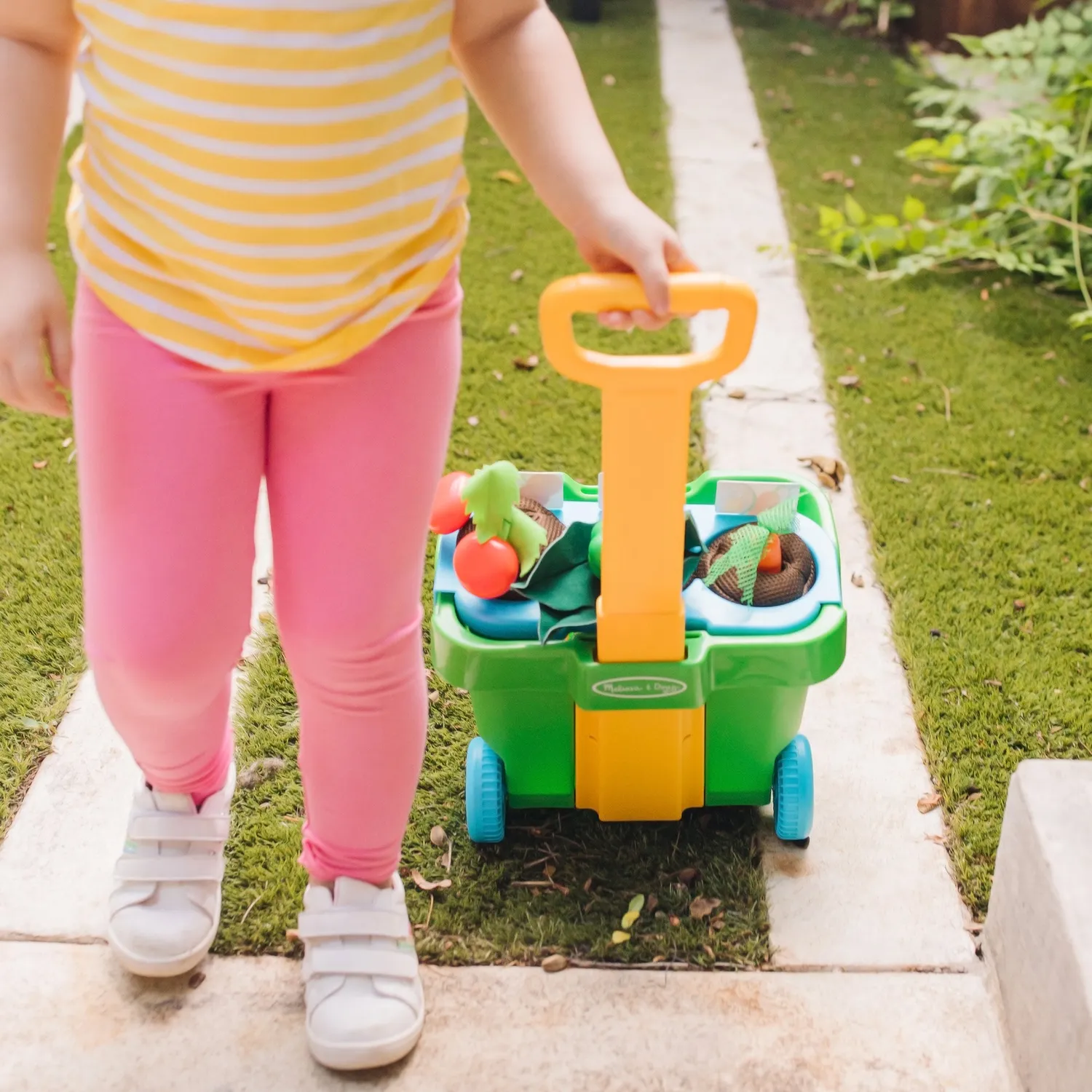 Melissa & Doug Let’s Explore moestuin speelset 31-delig