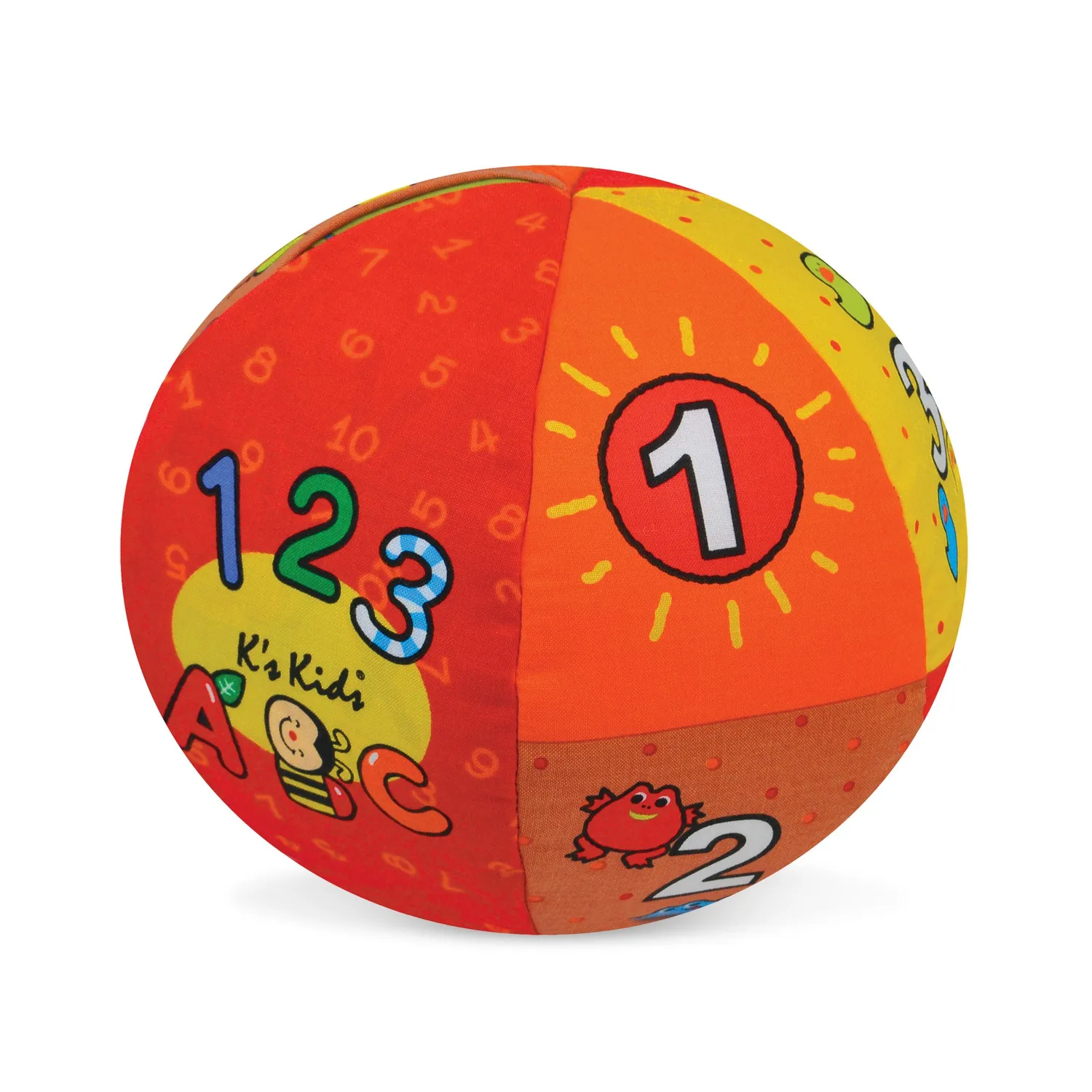 Melissa & Doug K’s Kids 2-in-1 Talking Ball babybal stof
