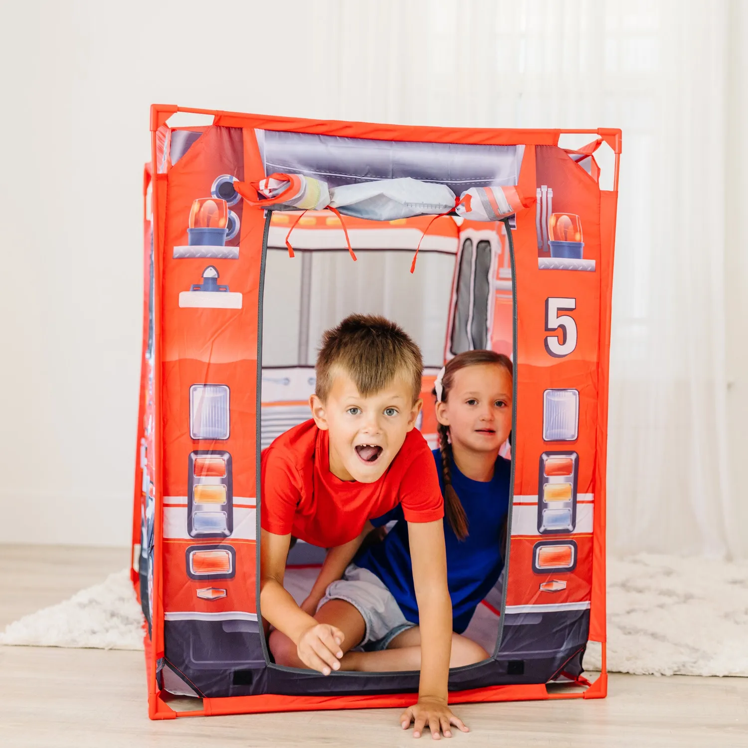 Melissa & Doug Fire Truck speeltent brandweer 3+ jaar