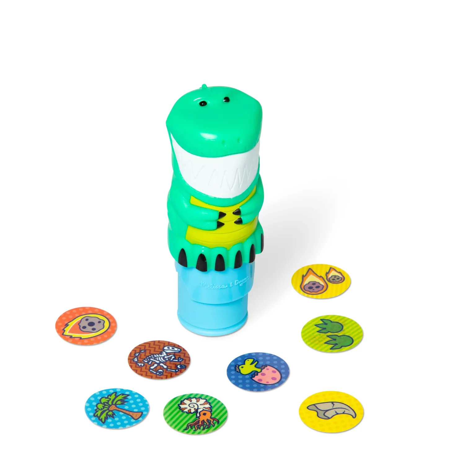 Melissa & Doug Sticker WOW Dinosaur stickerboek met stempel