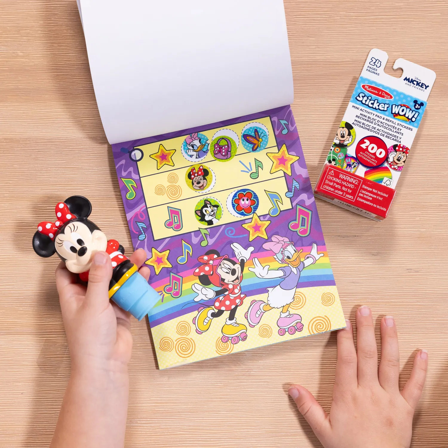 Melissa & Doug Sticker WOW Minnie Mouse stickerset bundle
