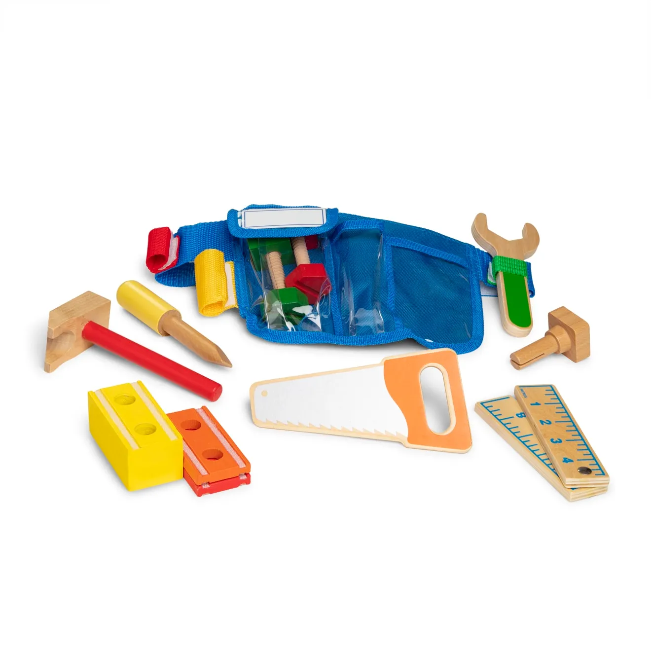Melissa & Doug Deluxe Gereedschapsriem Hout 5-delig