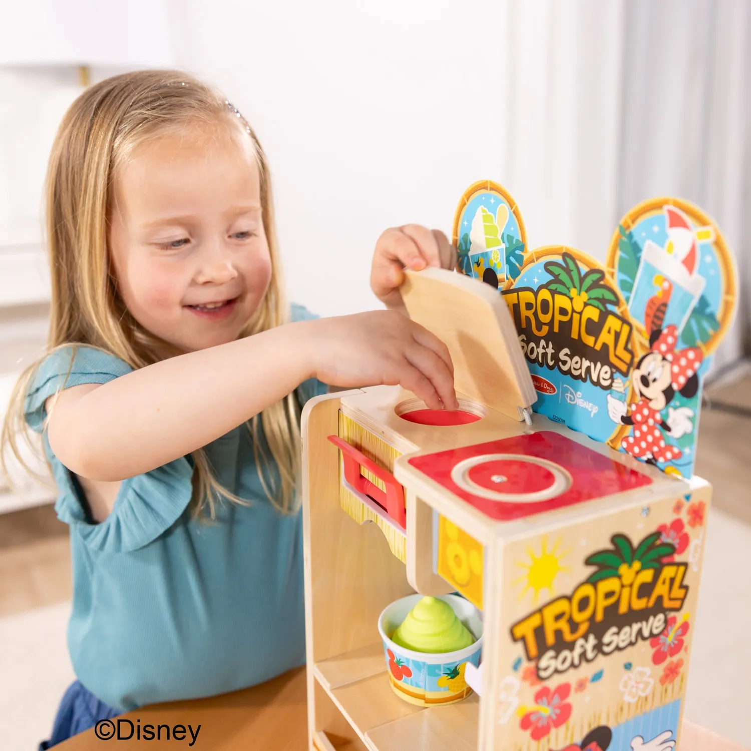 Melissa & Doug Disney Softijs Houten Speelset 23-delig