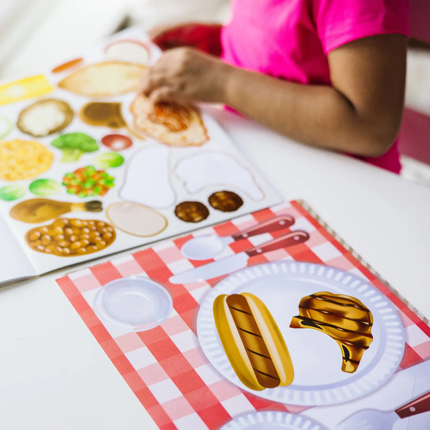 Melissa & Doug Make-a-Meal stickerboek eten 225 stickers