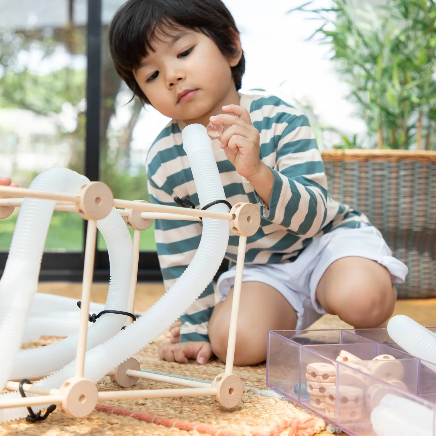 Guidecraft Inclined to Exploration Loose Parts STEM kit