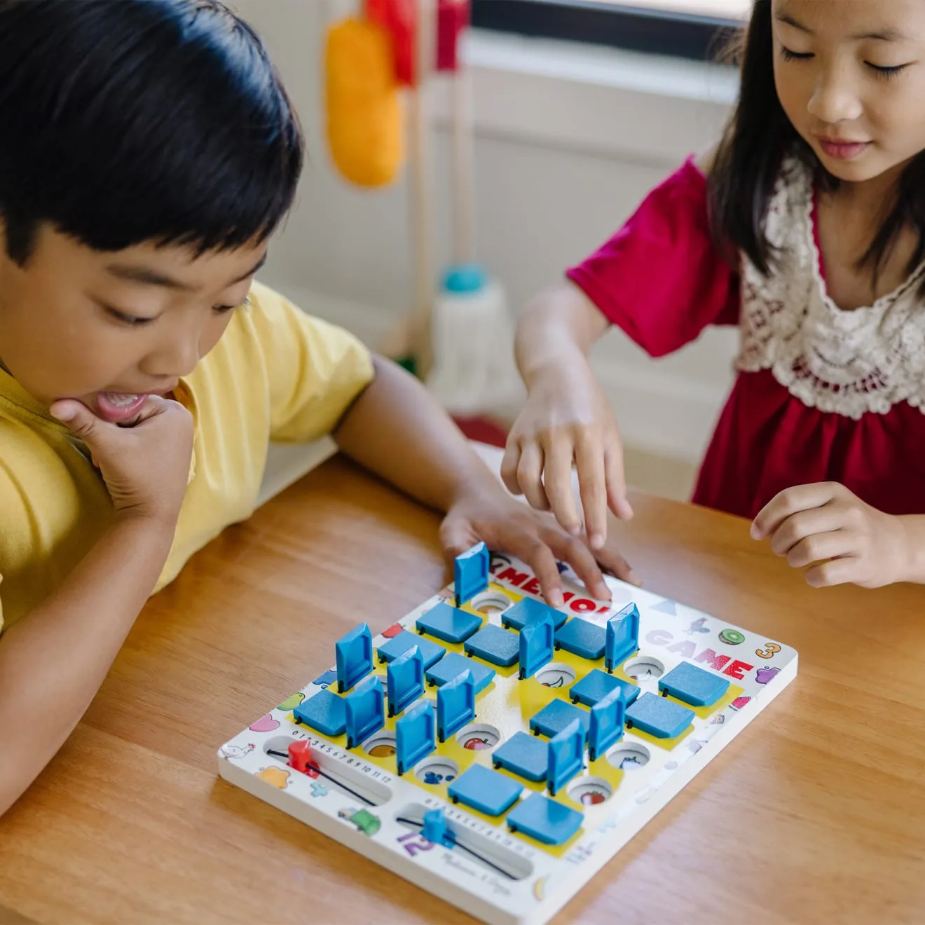 Melissa & Doug Flip-to-Win Memory Game memospel houten