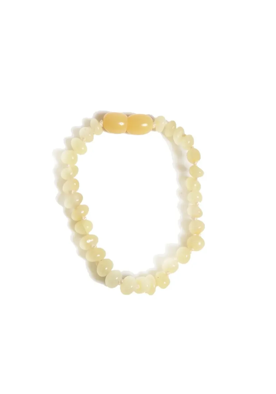 Ginger Fairy Coni barnsteen armband junior 16,5 cm vanille