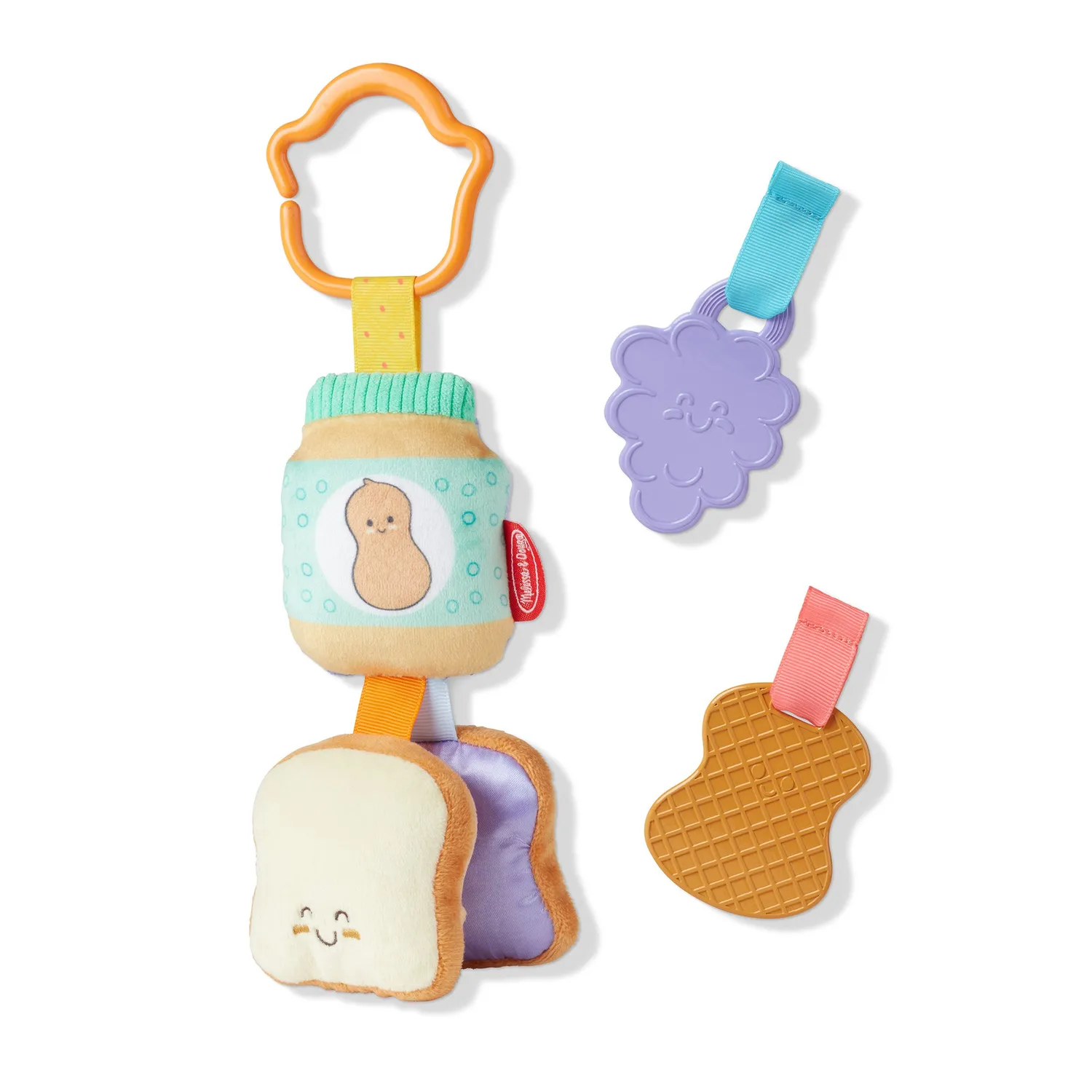 Melissa & Doug PB&J babyspeeltje 6-delig zintuiglijk