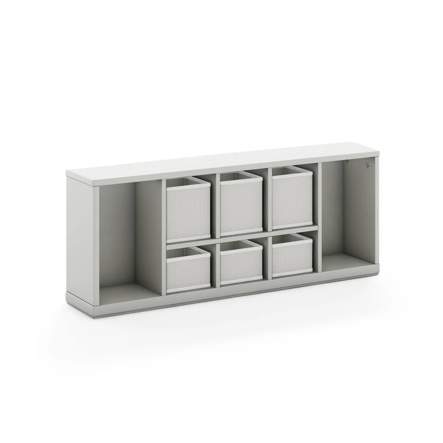Martha Stewart Kids Cubby Organizer opberger Linen White