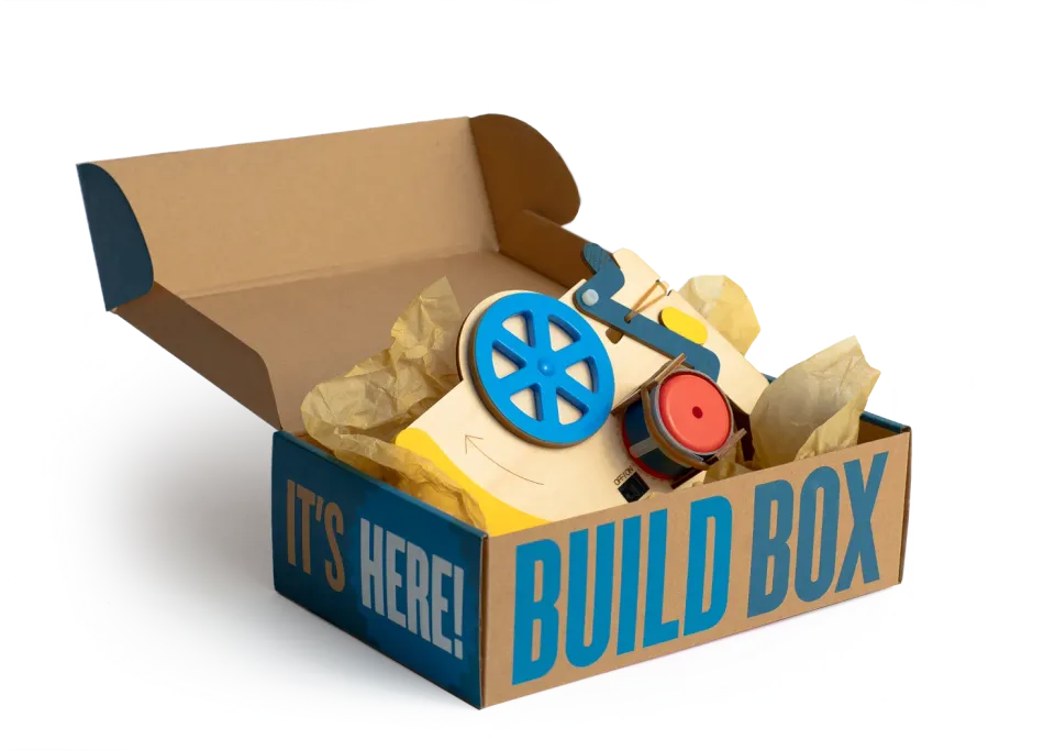 Mark Rober Build Box maandabonnement bouwbox bouwen