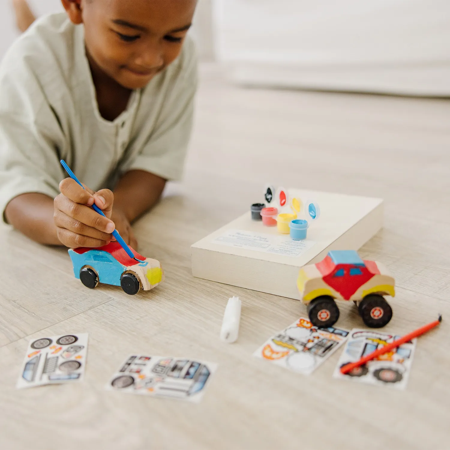 Melissa & Doug Created by Me Vehicles Craft Kit knutselset 2-pack