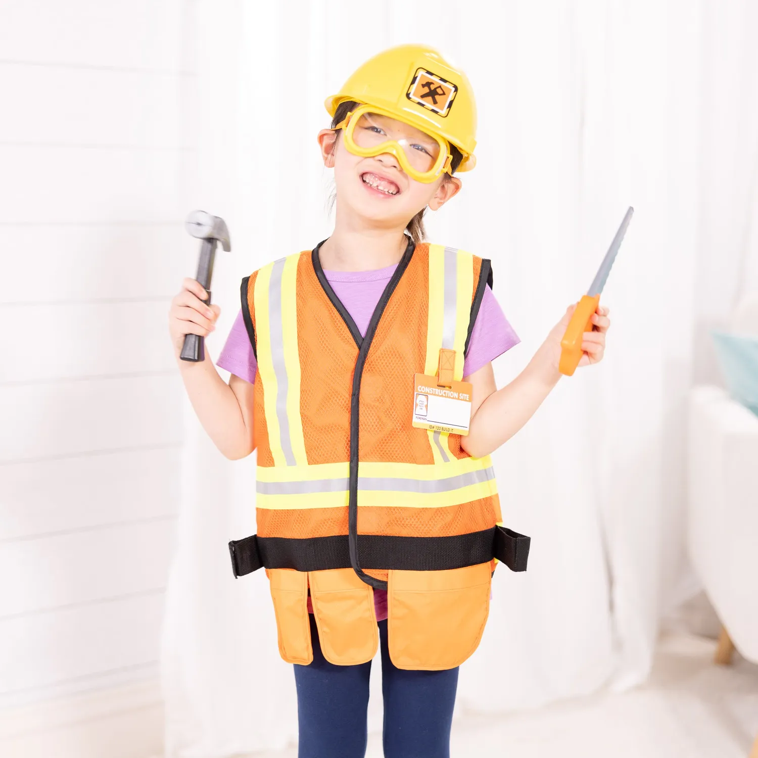 Melissa & Doug Construction Worker verkleedset 3-6 jaar