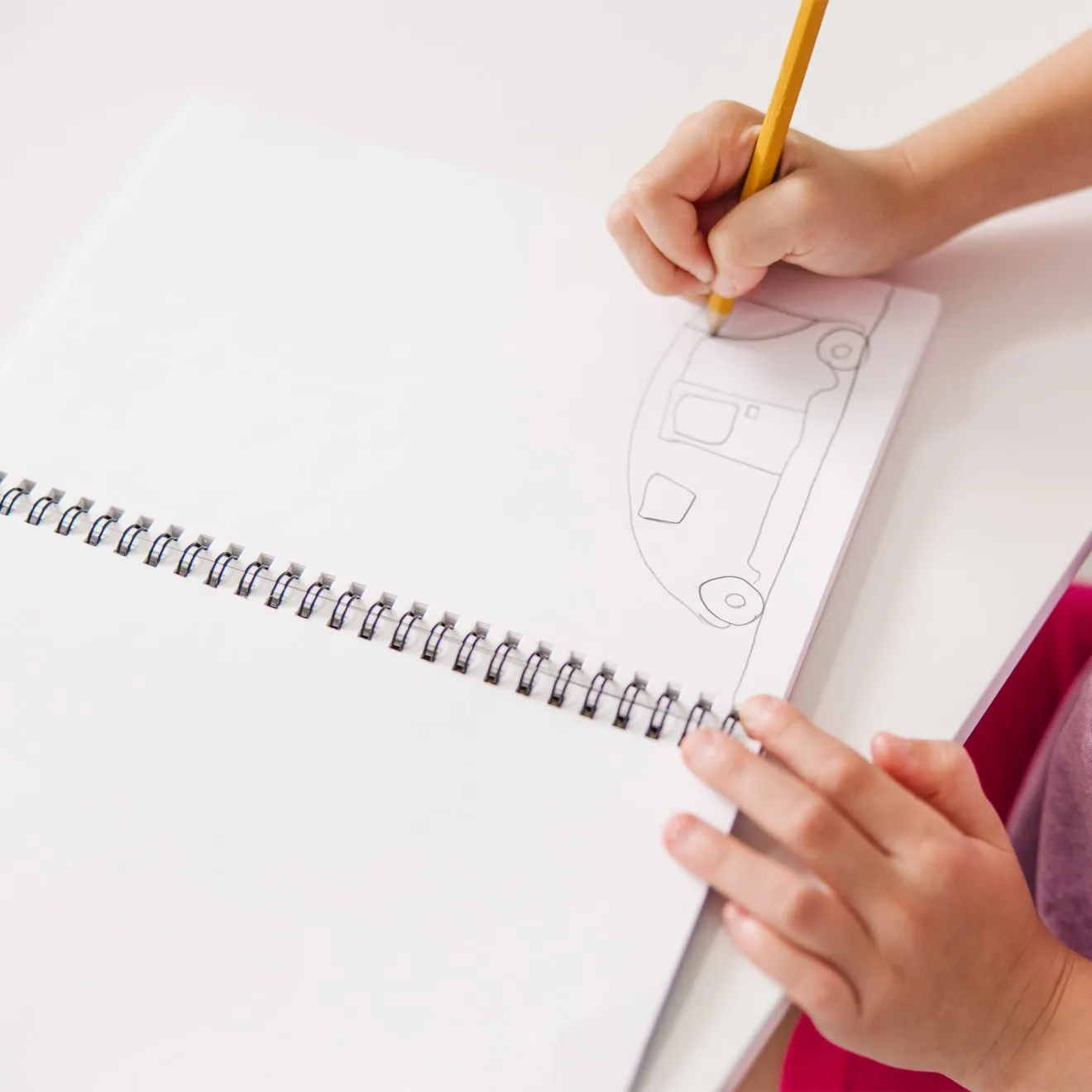 Melissa & Doug Mini-Sketch schetsblok met spiraal