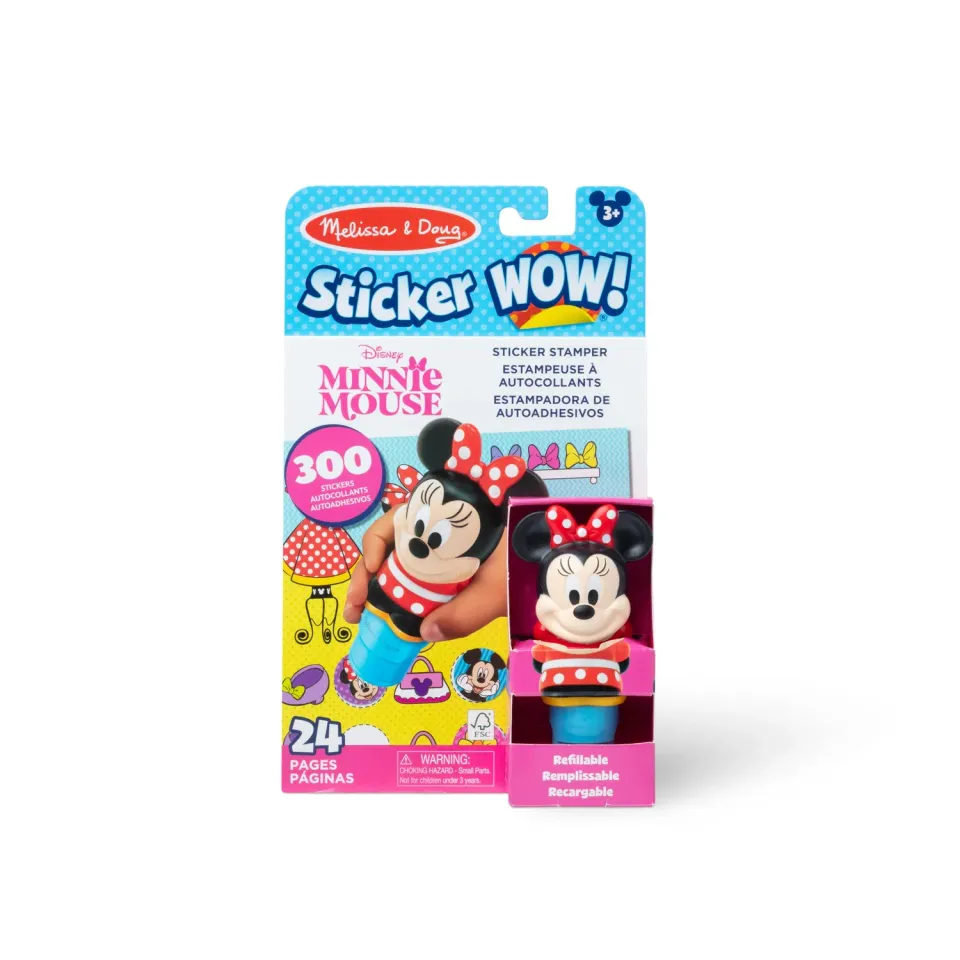 Melissa & Doug Sticker WOW Minnie Mouse stickerboek 300 stickers