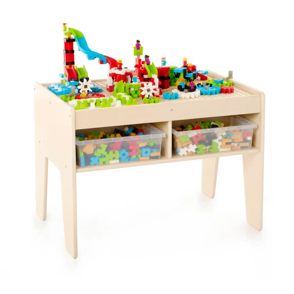 Guidecraft IO Blocks Center speeltabel constructiespeelgoed