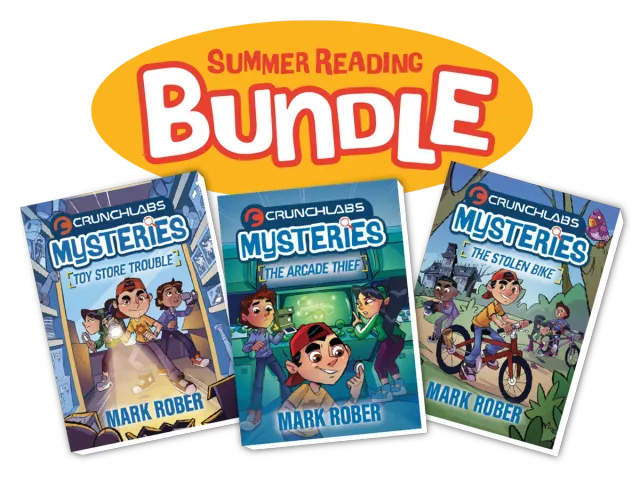 Mark Rober CrunchLabs Mysteries 3 boeken kinderboeken STEM