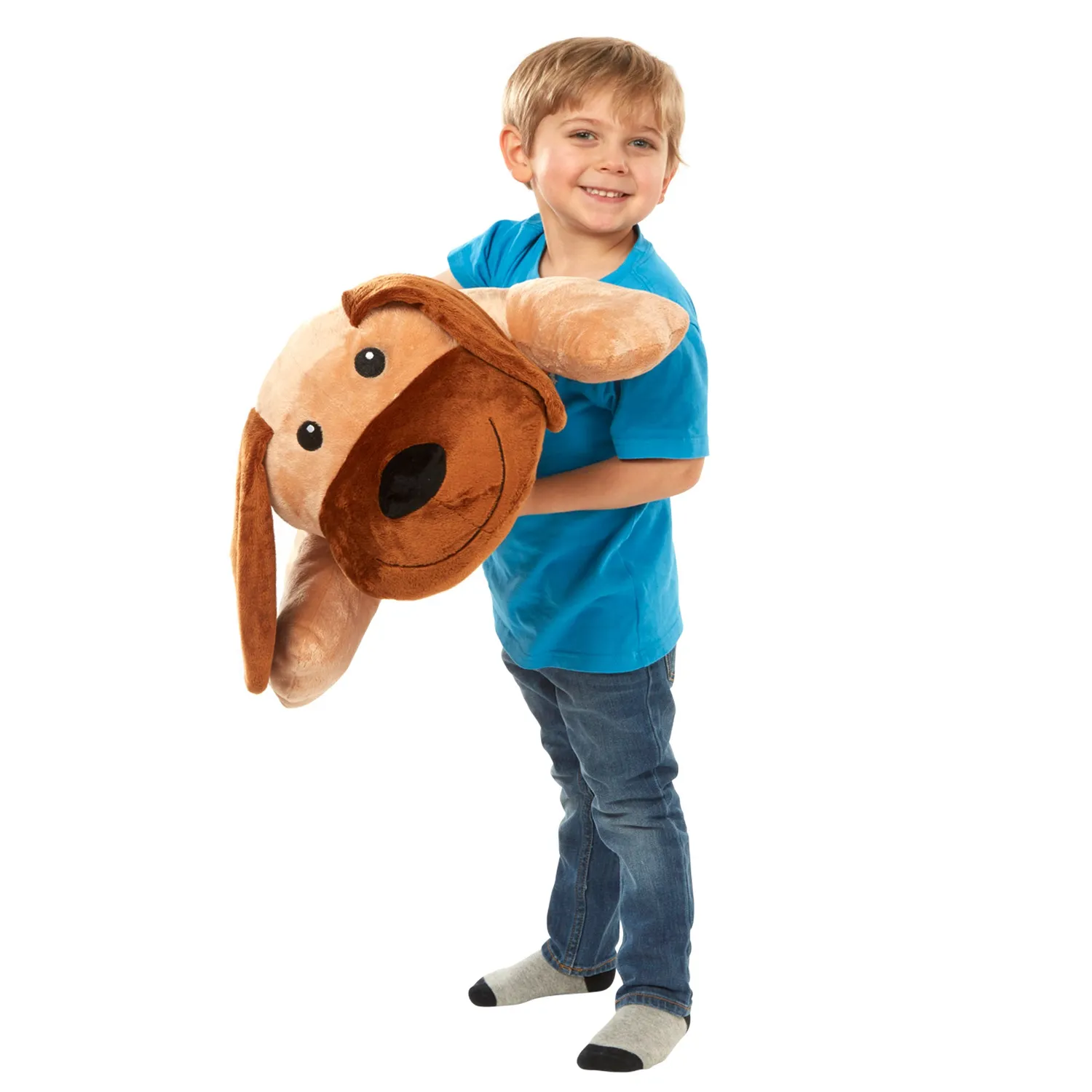 Melissa & Doug Cuddle Dog Jumbo pluche hond XXL