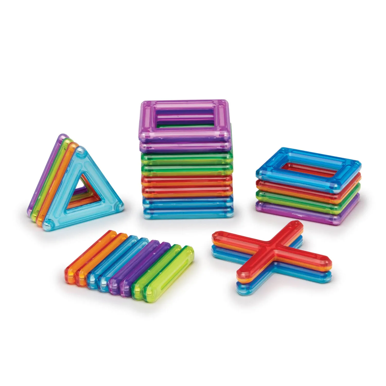 Guidecraft PowerClix Frames magnetische bouwset 26 stuks kleur