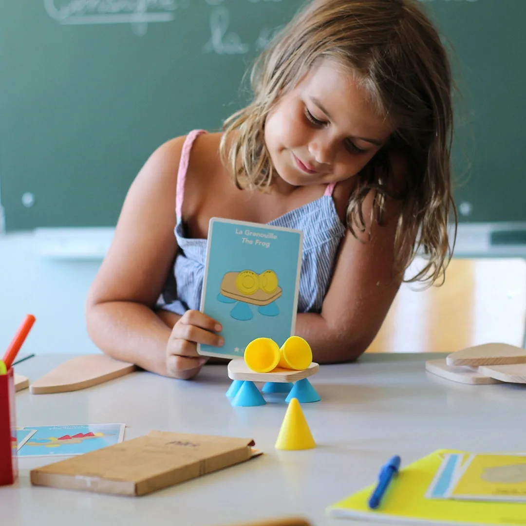 OPPI Piks Education Kit bouwspel 128 stuks kaarten