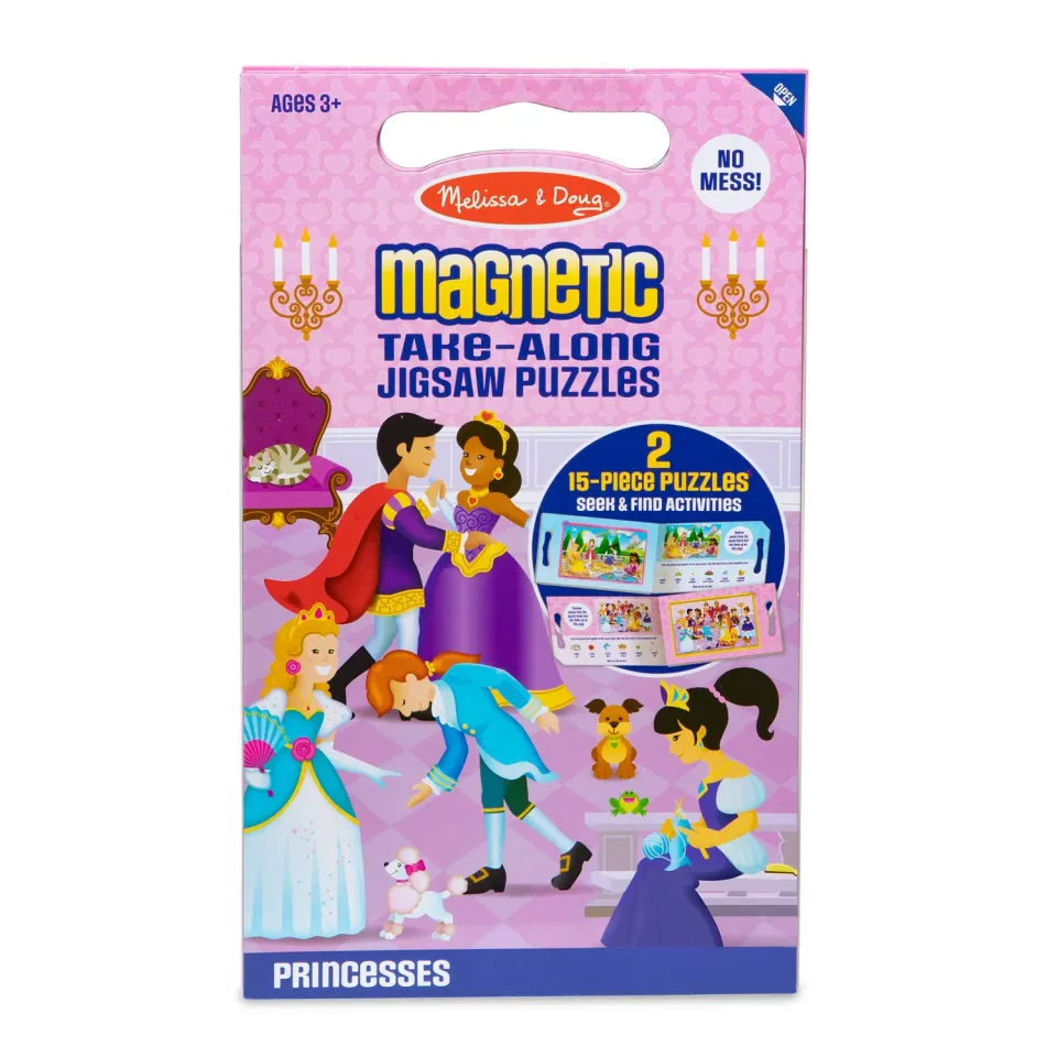 Melissa & Doug Prinsessen Magnetische Puzzel 2x15