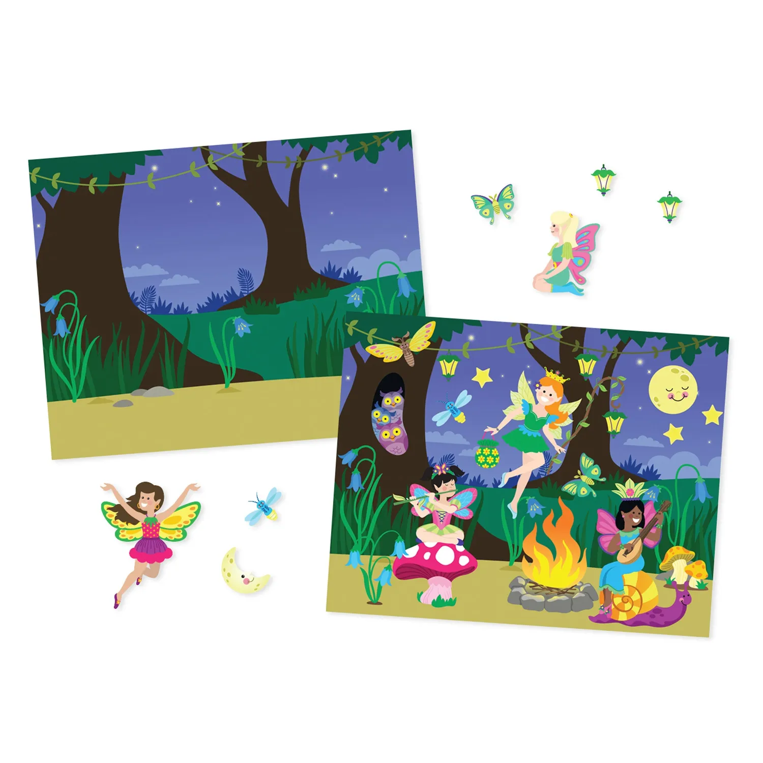 Melissa & Doug Fairies herbruikbare stickerpad 165+ stickers