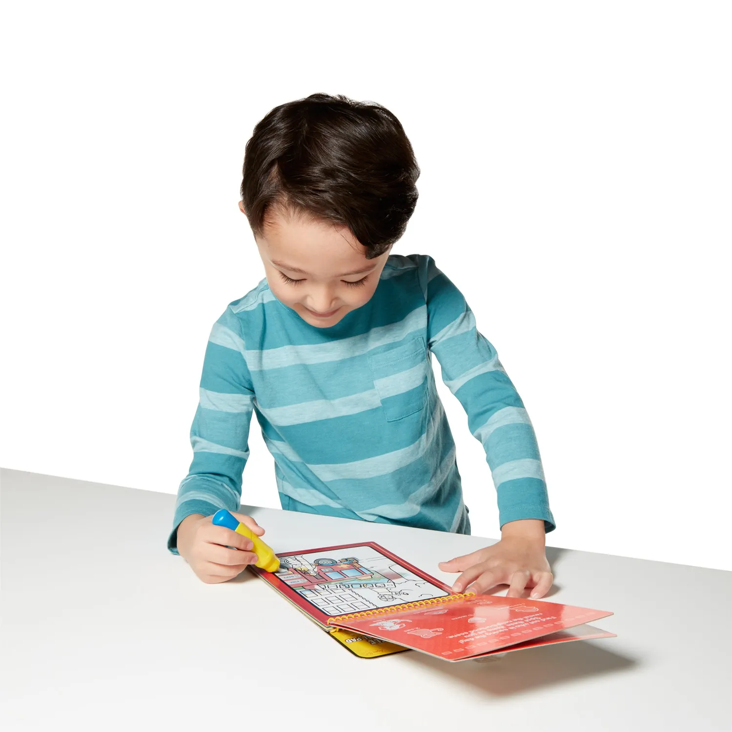 Melissa & Doug On the Go Water Wow voertuigen waterboek
