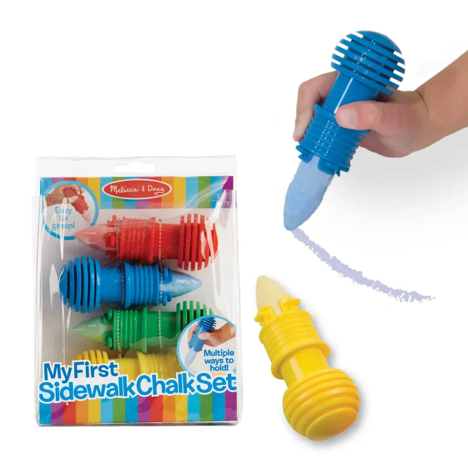 Melissa & Doug My First Sidewalk Chalk stoepkrijt 4 kleuren