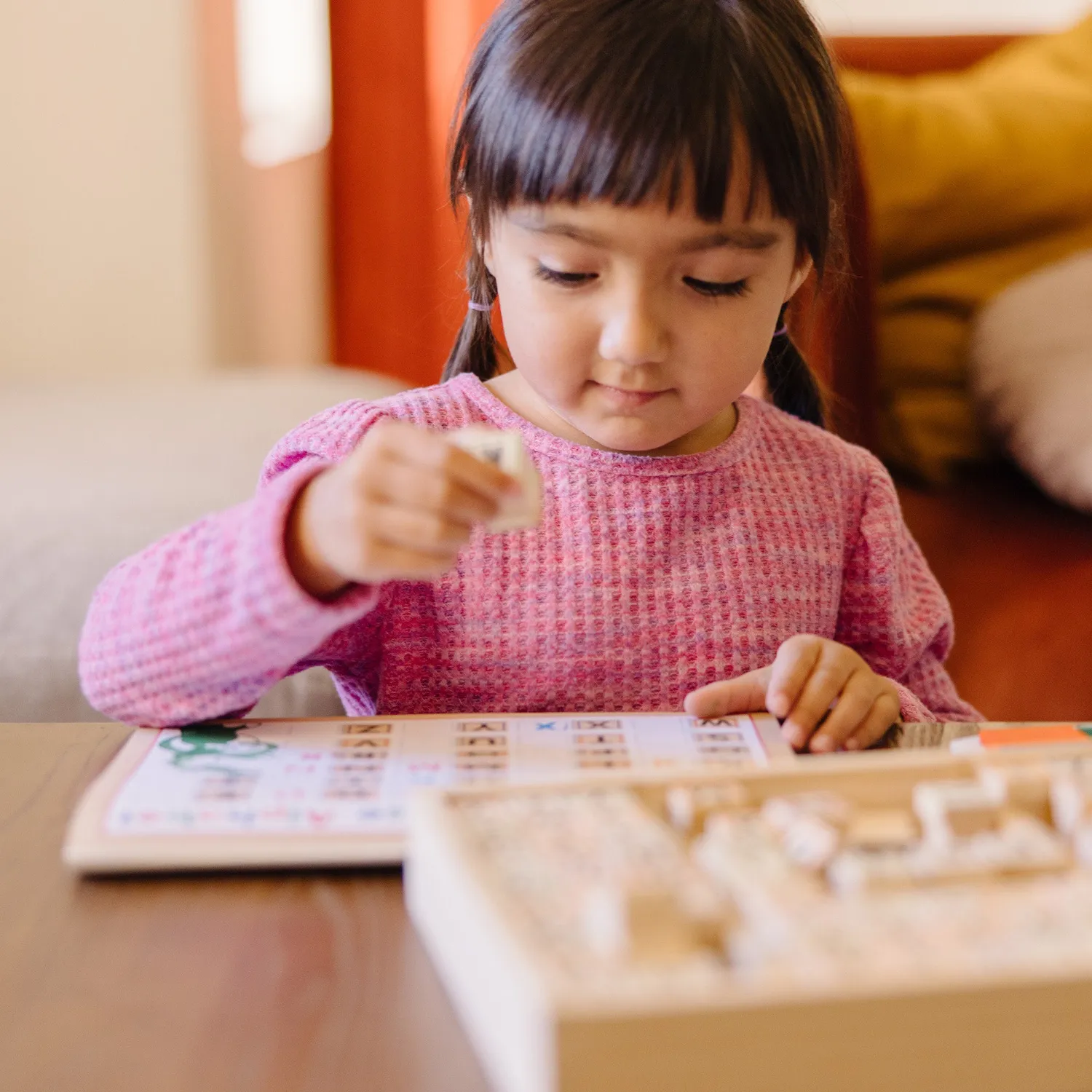 Melissa & Doug Deluxe ABCs 123s stempelset 71 stempels