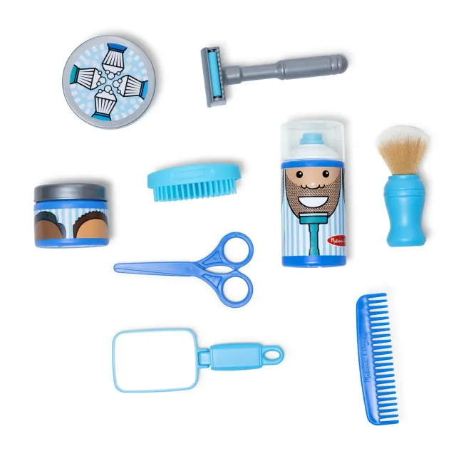 Melissa & Doug Barber Shop speelset kapper complete set