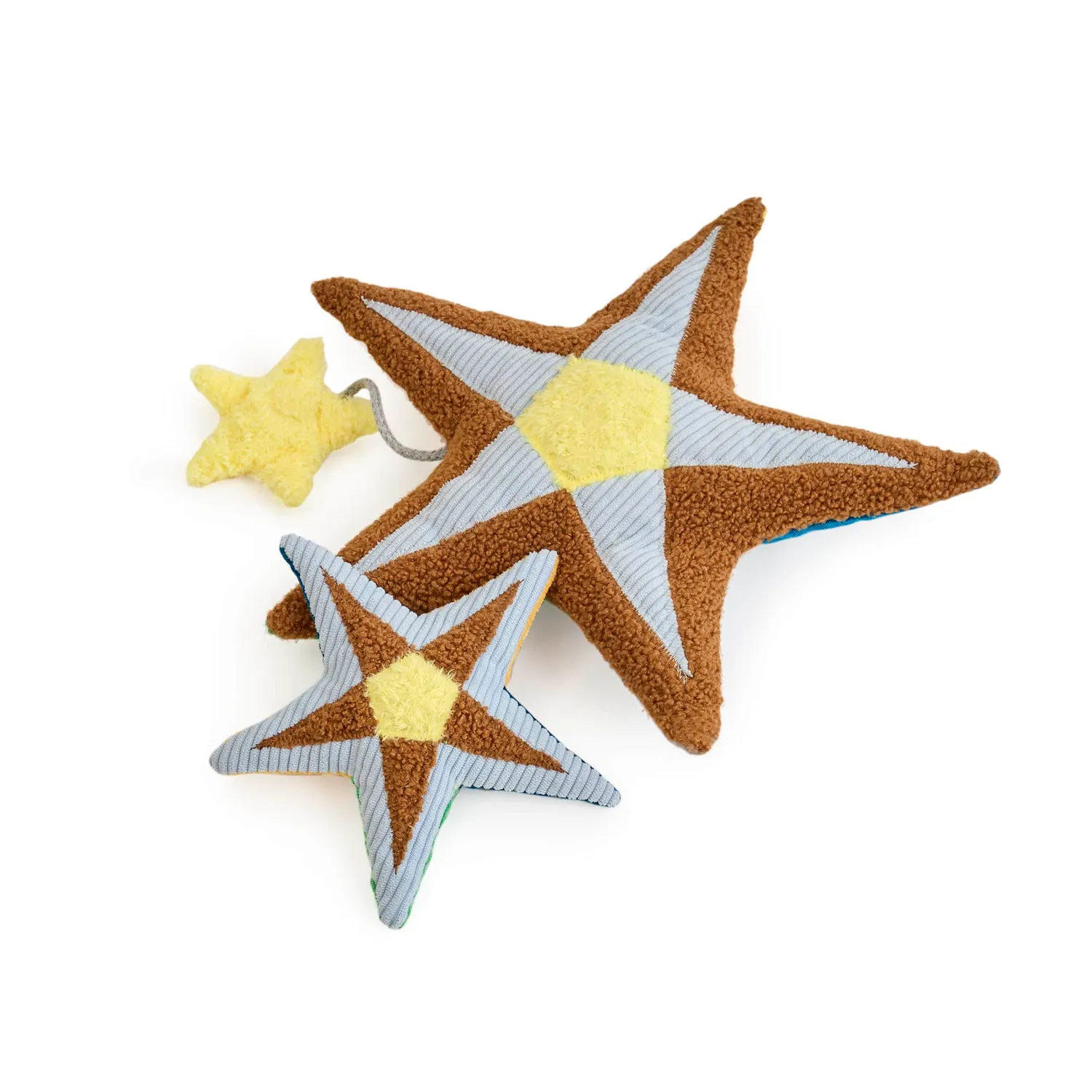 Guidecraft Plush Sea Stars knuffel set van 2 zacht