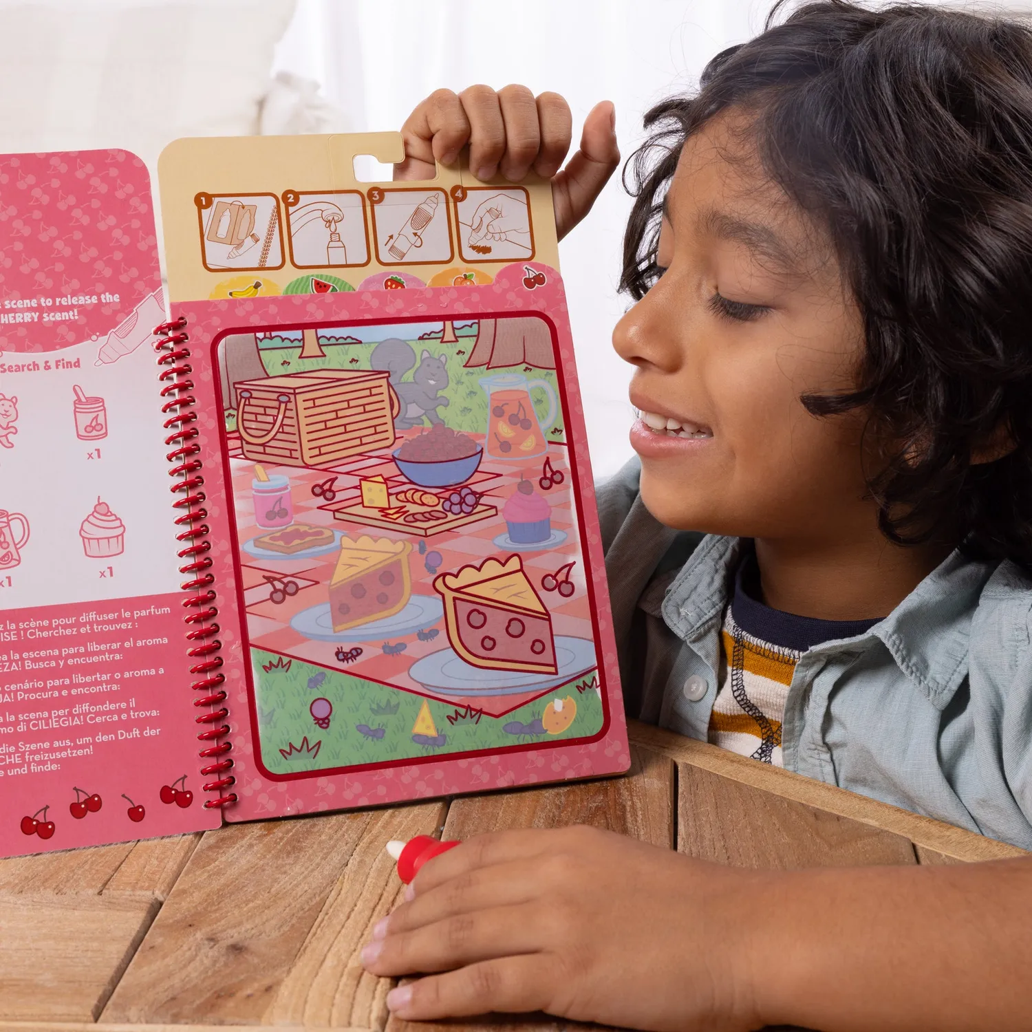 Melissa & Doug Water WOW! Fruit waterschilderboek met geur