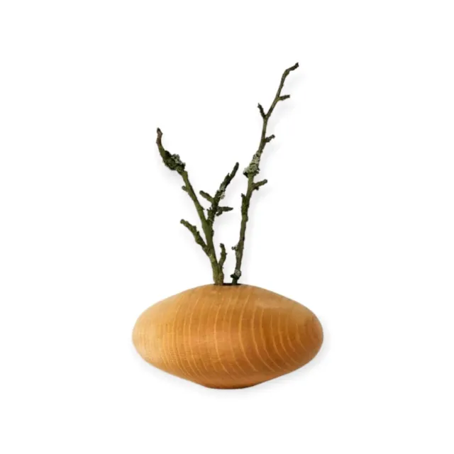 Ginger Fairy Houten vaas 04 droogbloemen 5,3 cm