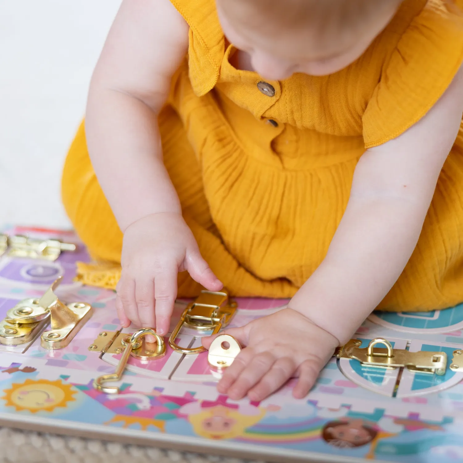 Melissa & Doug Princess Castle Latches Board slotjesbord prinses